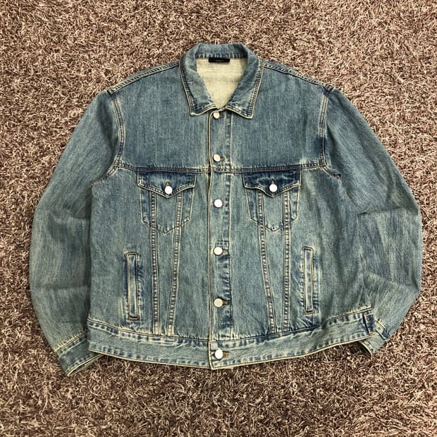 낫포너드 워싱 데님 트러커 자켓