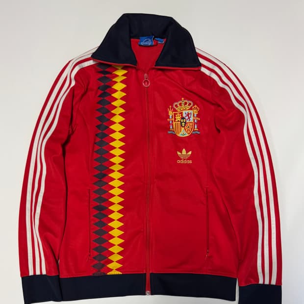희귀!! 아디다스 올드스쿨 스페인 국대 트랙탑 XL