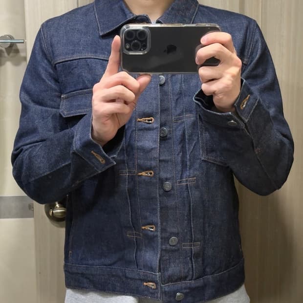 아페쎄 A.P.C. 데님 워크 자켓 VESTE JEAN WORK