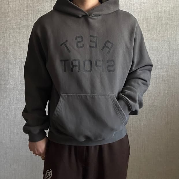 Rest & Recreation Spell-Logo Hoodie