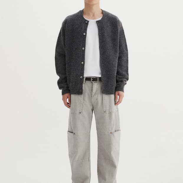 르마드 울 오버핏 가디건