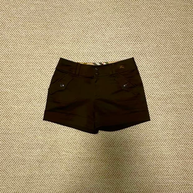버버리 블루라벨 쇼츠 반바지