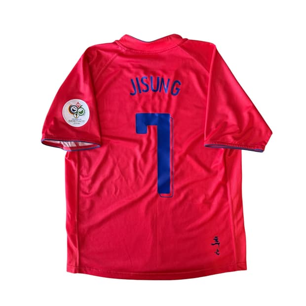 [M/95]2006 대한민국 국대 홈 박지성 유니폼 106215-640