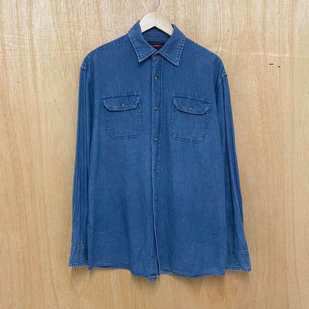WRANGLER denim work shirts 랭글러 데님 워크 셔츠