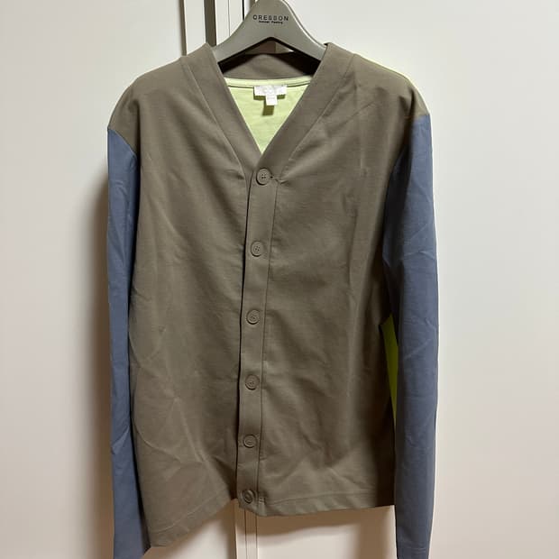 cos 배색 가디건 M
