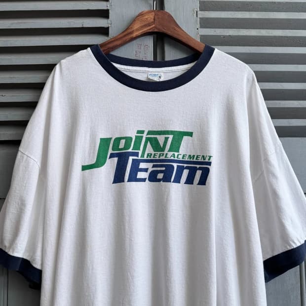 [2XL]USA 빈티지 JOINT TEAM 링거 티셔츠