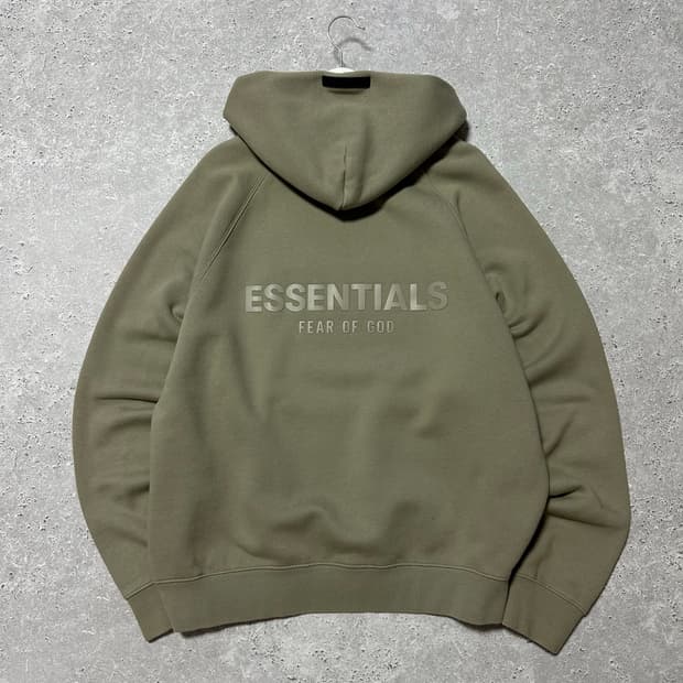 에센셜 피어오브갓 피스타치오 후드티