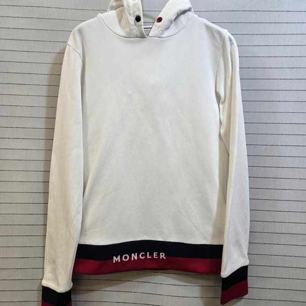 몽클레어 화이트(매장정품 )후드티(14y 160