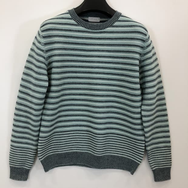 TIME 타임옴므 스트라이프니트 100 사이즈