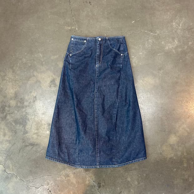 리바이스 엔지니어드진 롱 스커트