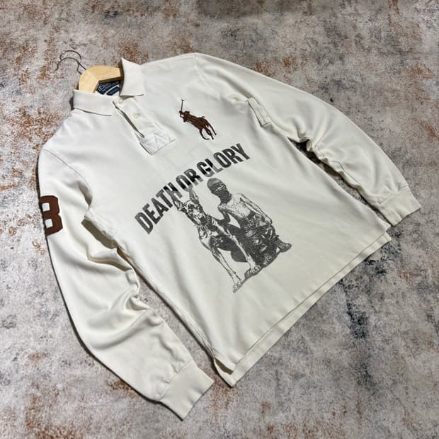 폴로 빅포니3 치프키프 커스텀 카라 슬리브 티셔츠