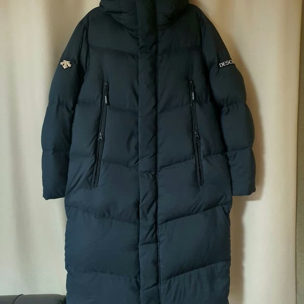 데상트 여성 구스다운 롱패딩 66