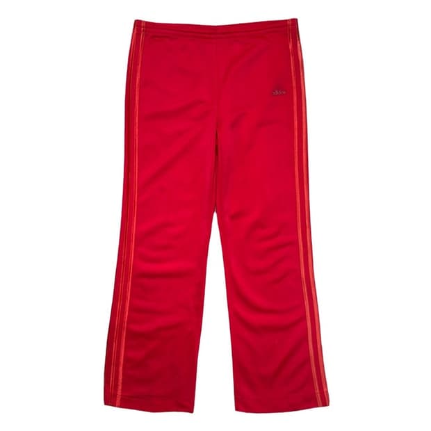 ADIDAS 파이어버드 트랙팬츠 레드 스트라이프 079