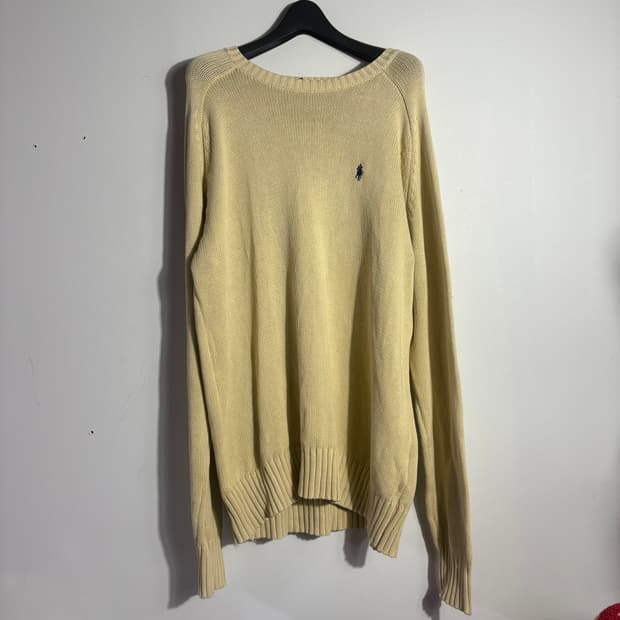 폴로 랄프로렌 베이지 니트 스웨터 (무료배송)