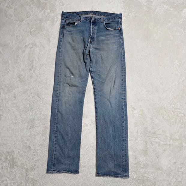 (32)리바이스 501 93 빈티지 워싱 데님 팬츠