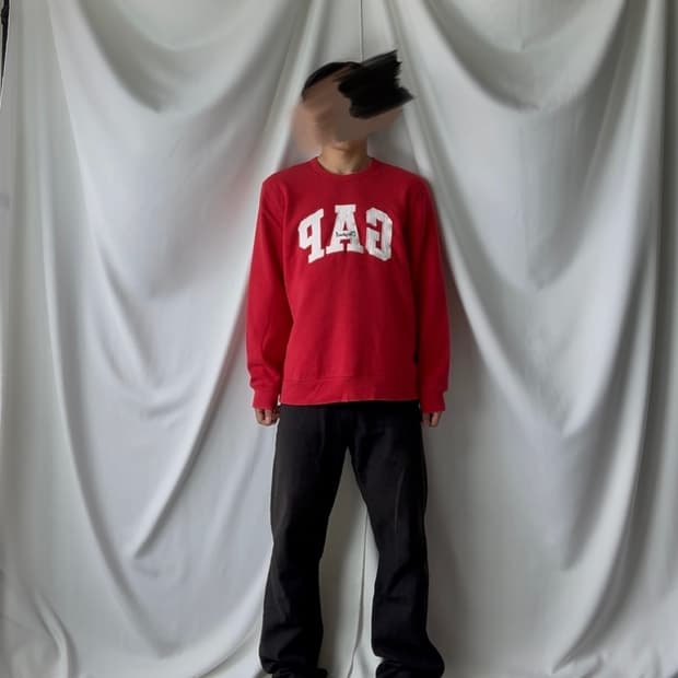 gap 갭 오리지널 자수 맨투맨
