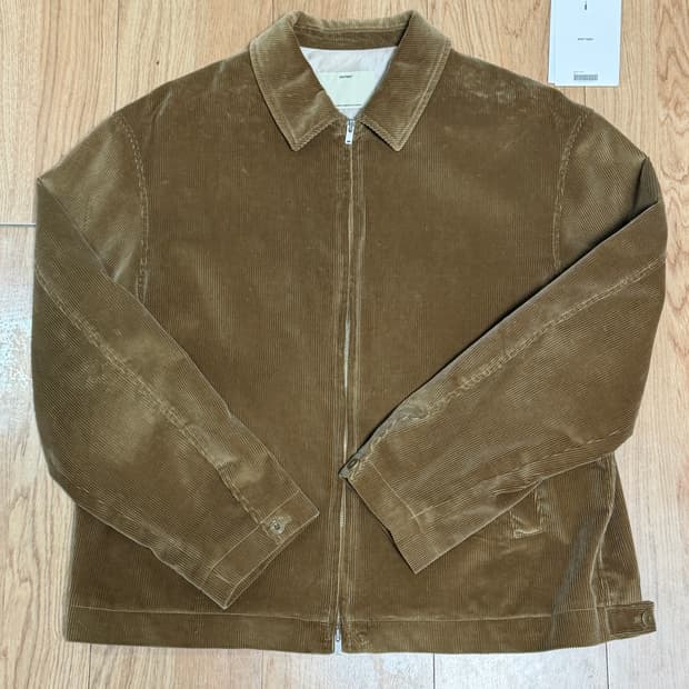 포터리 코듀로이 드리즐러 자켓