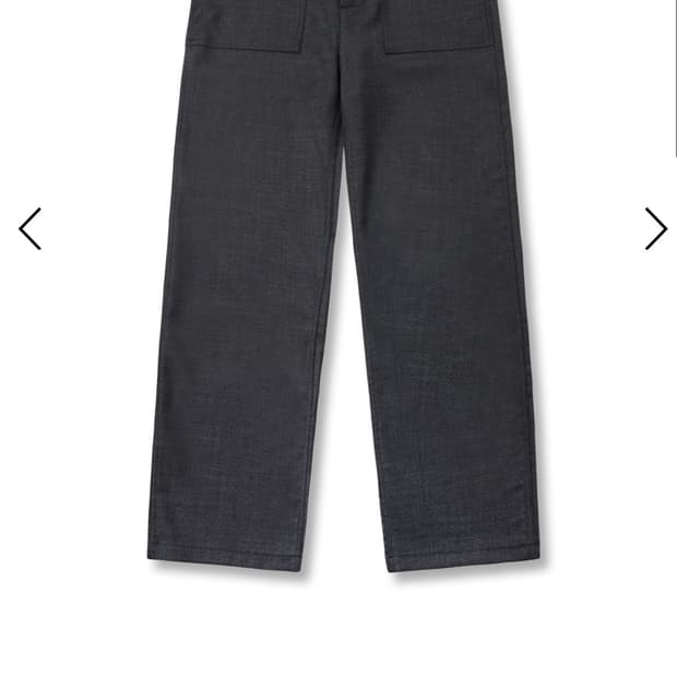 A.ta 퍼티그팬츠 다크그레이 m사이즈