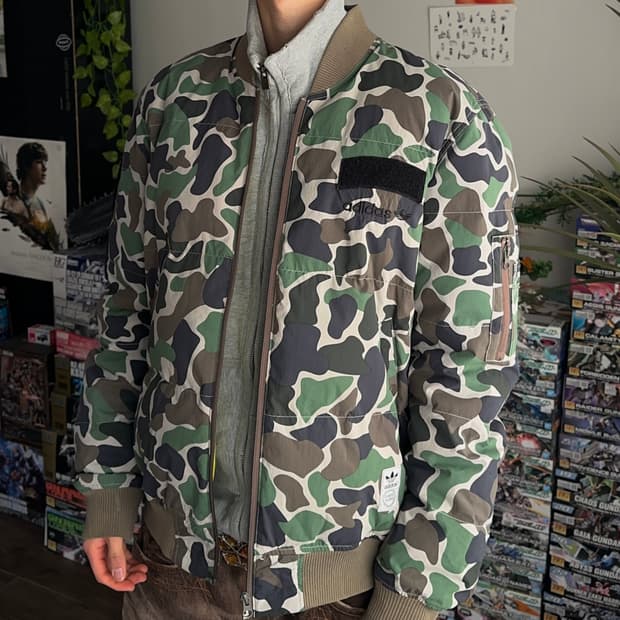 Adidas 올오버 카모플라쥬 봄버