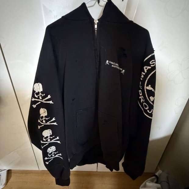 마스터마인드 x프로젝트 gr 후드집업