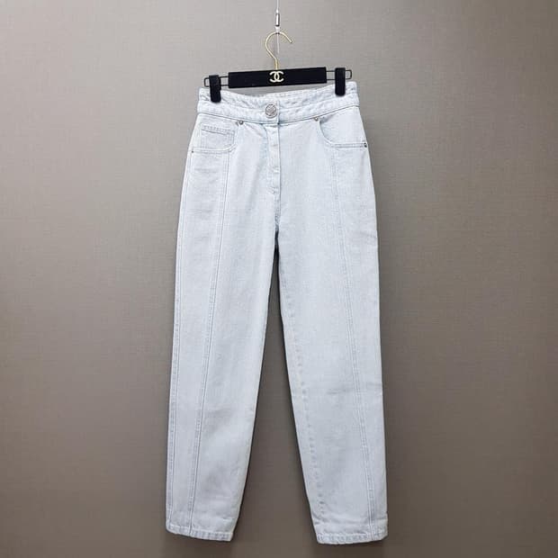 한섬 랑방 2021 하이웨이스트  데님 팬츠  61-90사이즈