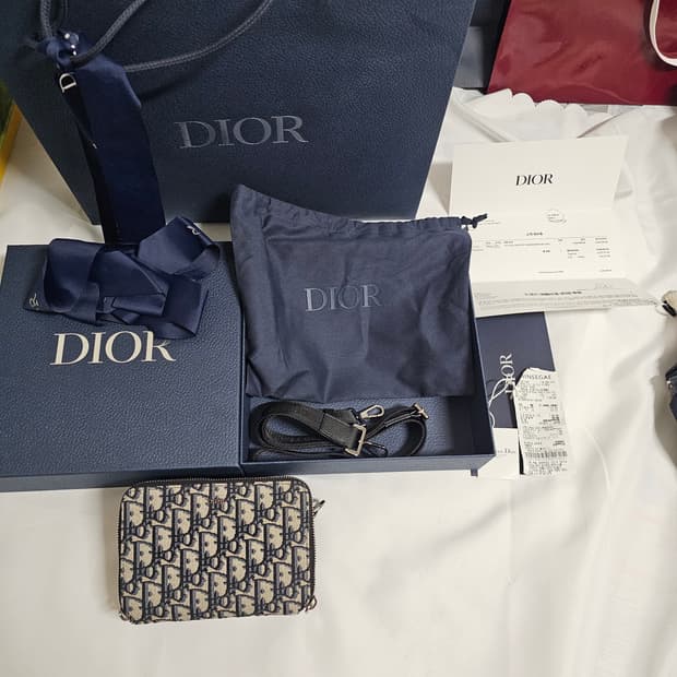 디올 오블리크 크로스백팝니다