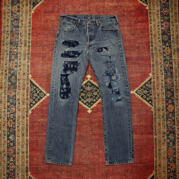 리바이스 501 커스텀 데님팬츠 판매