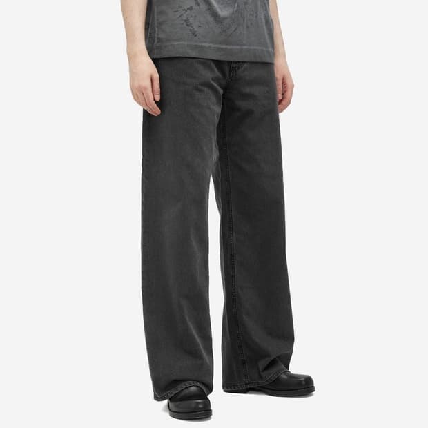 1017 ALYX 9SM Wide Jeans Washed Black