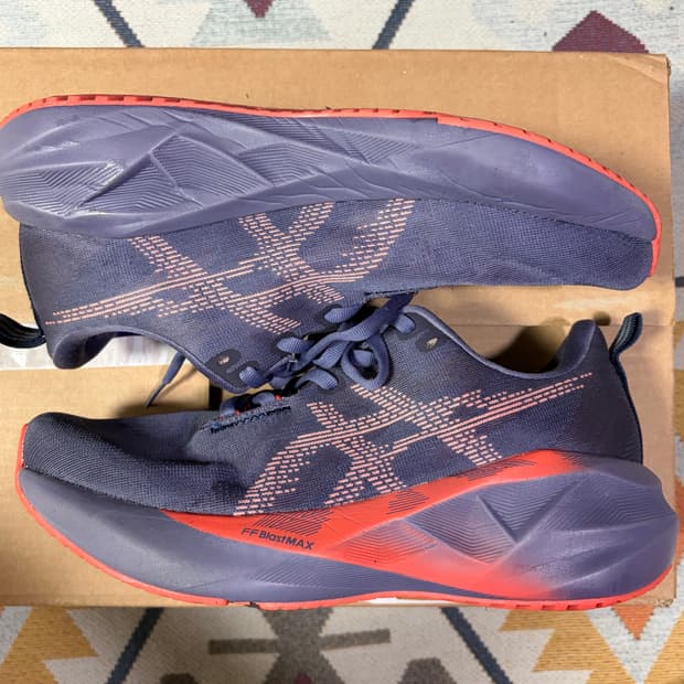 아식스 노바블라스트5 그레이시 퍼플 코랄 리프 265