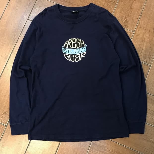 스투시 프린팅 롱슬리브