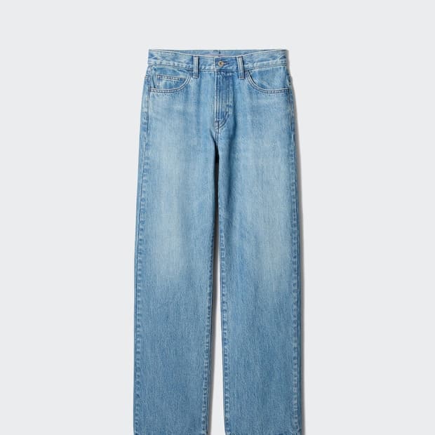 유니클로 JW앤더슨 스트레이트진 24 blue