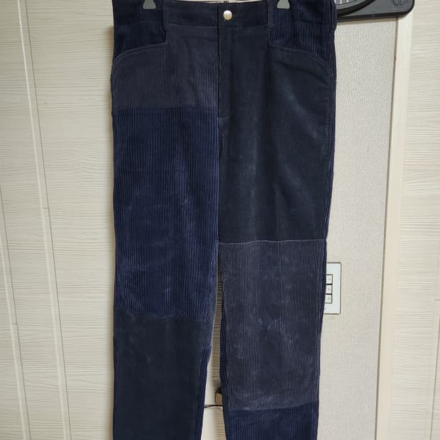 LEE x 엔지니어드 가먼츠 콜라보 네이비 코듀로이 팬츠