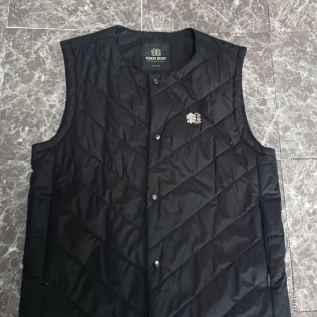 코오롱 패딩 베스트