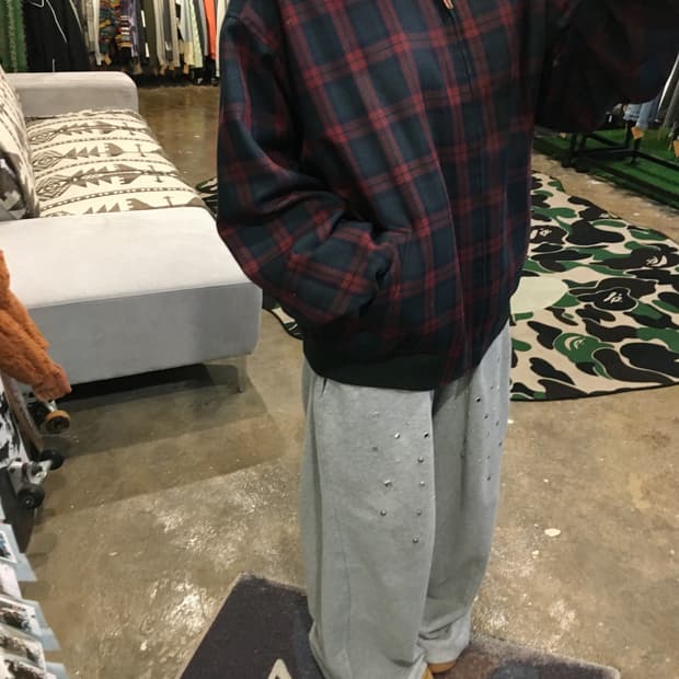 라코스테 올드스쿨 리버시블 블루종
