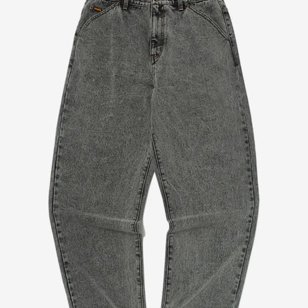 [WKNDRS] 위캔더스 STONE WASHED PANTS (BLACK)