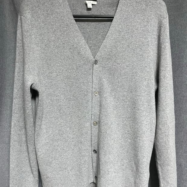 [L]코스 캐시미어 가디건 그레이