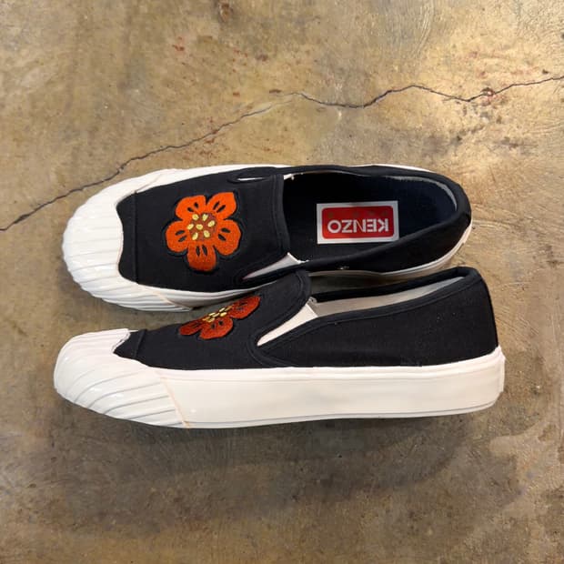 겐조 스쿨로고 패치 우먼 스니커즈 