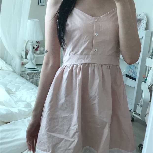 sugarbliss 슈가블리스 워니하우스 멜팅크림 드레스 원피스