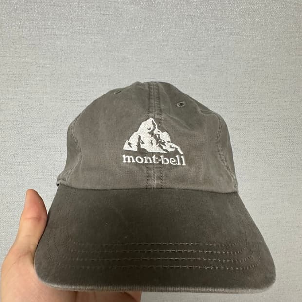 몽벨 워시드아웃 코튼 캡 L