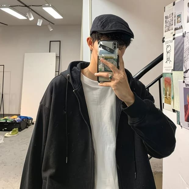 기모후드집업 새상품 남녀 픽짱