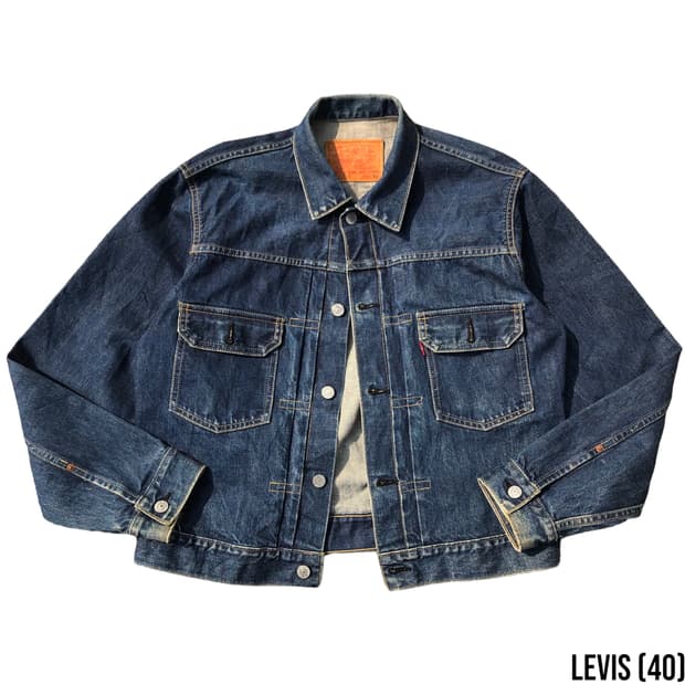 [40] 리바이스 LVC 2세대 데님 청자켓
