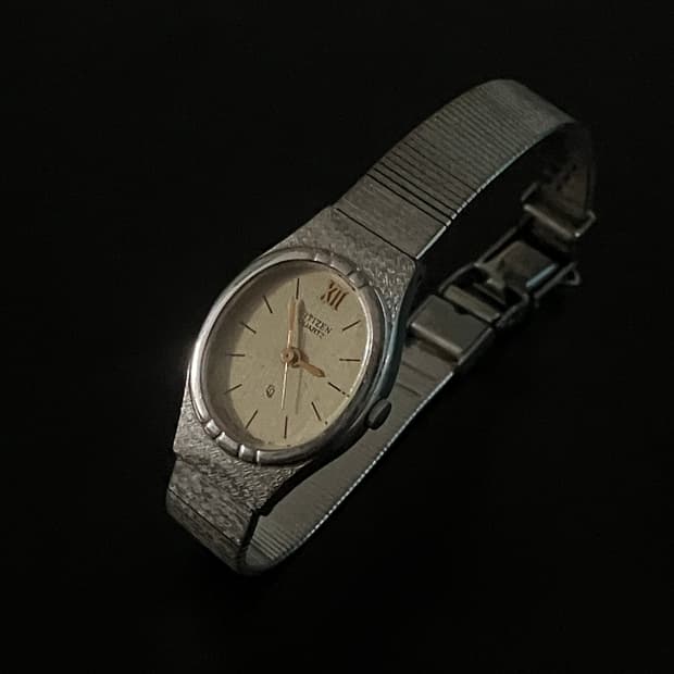 Citizen 시티즌 빈티지 oval quartz 여성시계