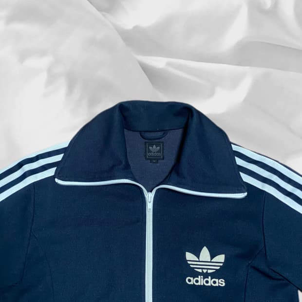 아디다스 04s 구 유로파 트랙탑 져지 네이비 XS