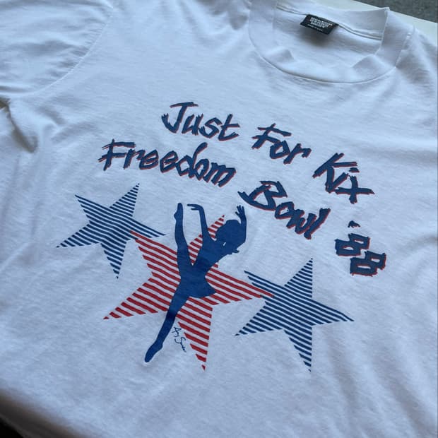 80‘s USA “Just For Kix Freedom bowl 88”