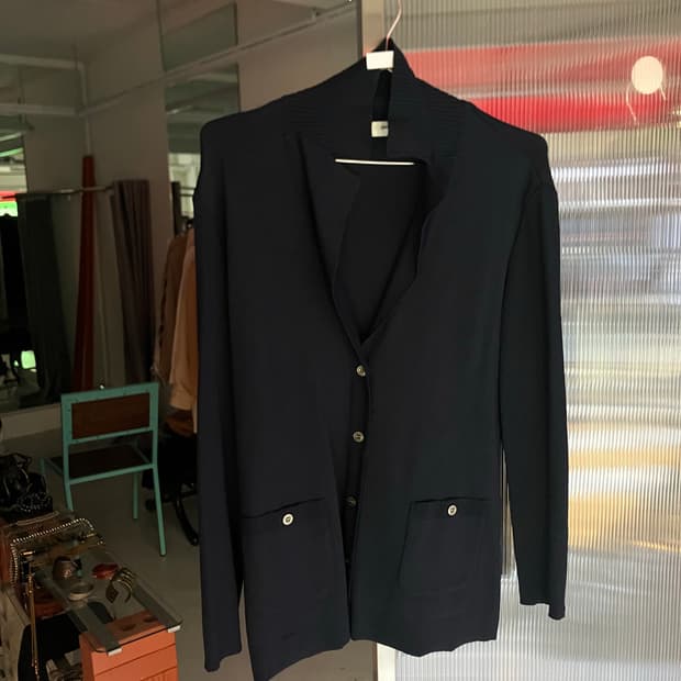 피에르가르뎅 스냅가디건 