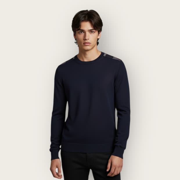 M/ 버버리 캐시미어 블랜딩 니트