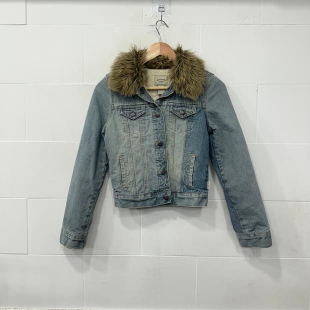 아베크롬비 퍼 데님자켓