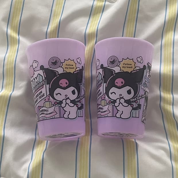 쿠로미 컵 세트 