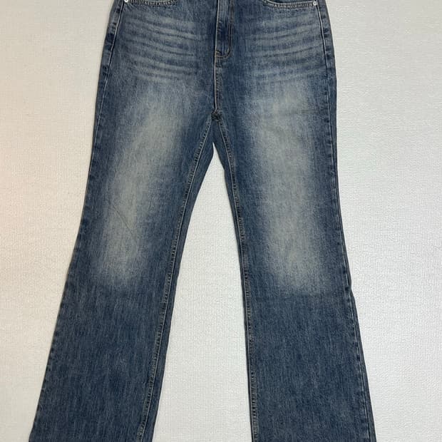 드윕 와이드부츠컷핏 워싱데님팬츠 M