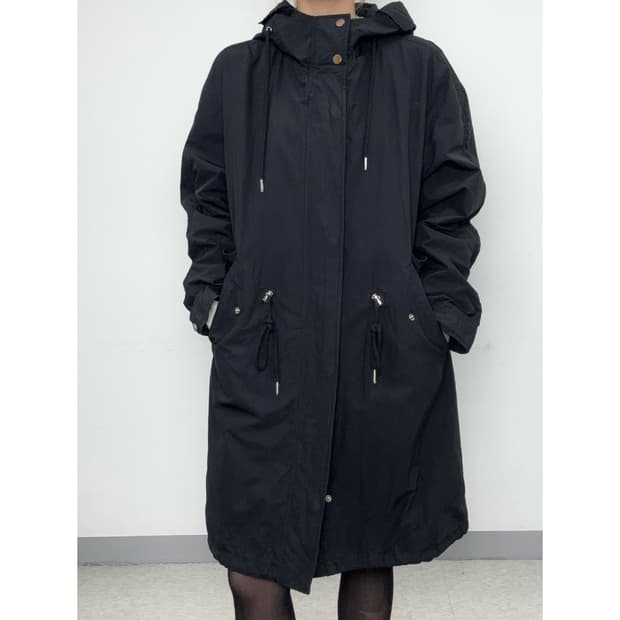 빈티지 블랙 야상 자켓 점퍼